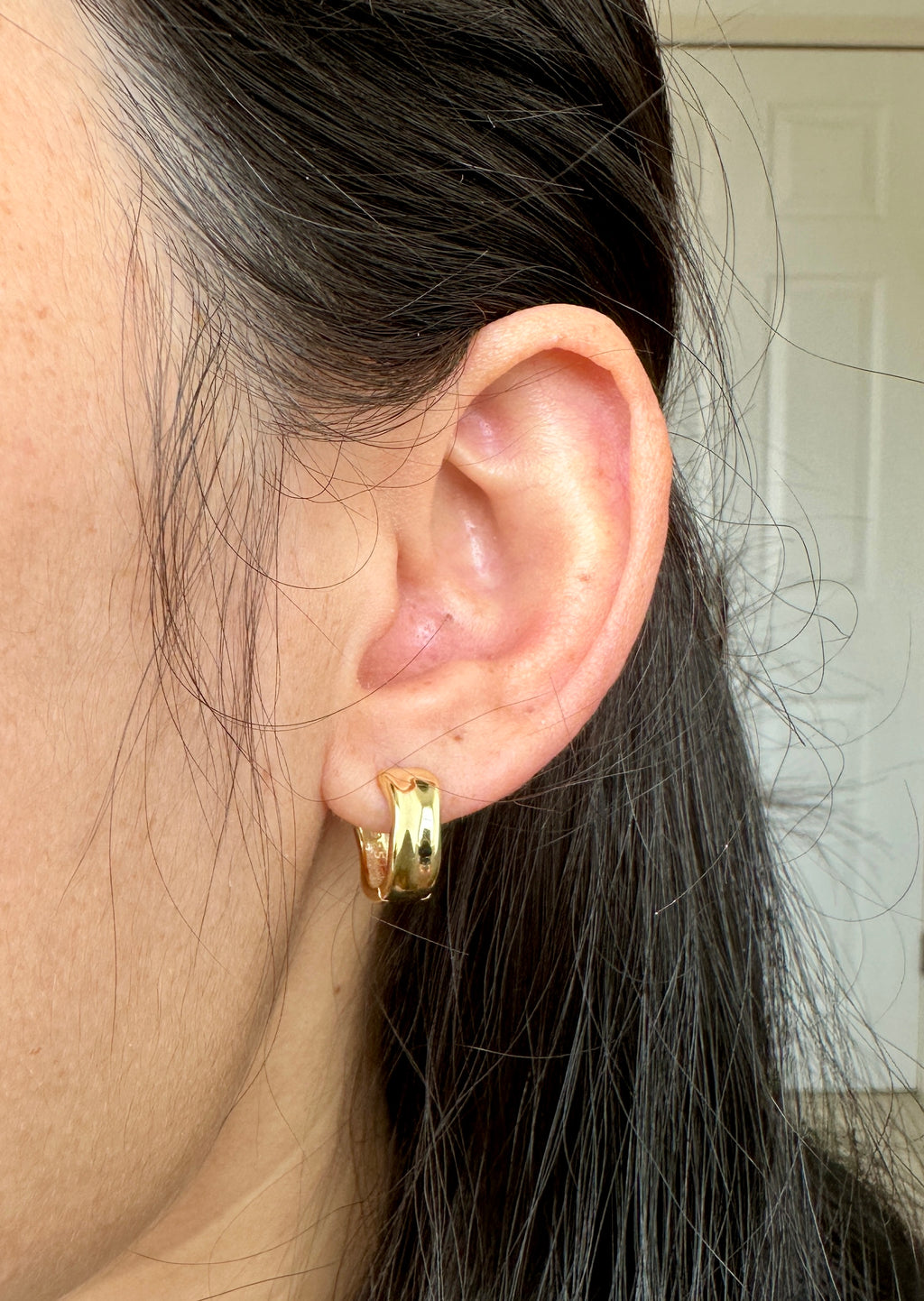 Chunky Twist Huggie Hoops | 925 Sterling Silver or Gold Vermeil