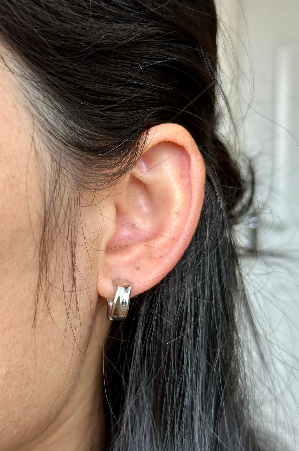 Chunky Twist Huggie Hoops | 925 Sterling Silver or Gold Vermeil