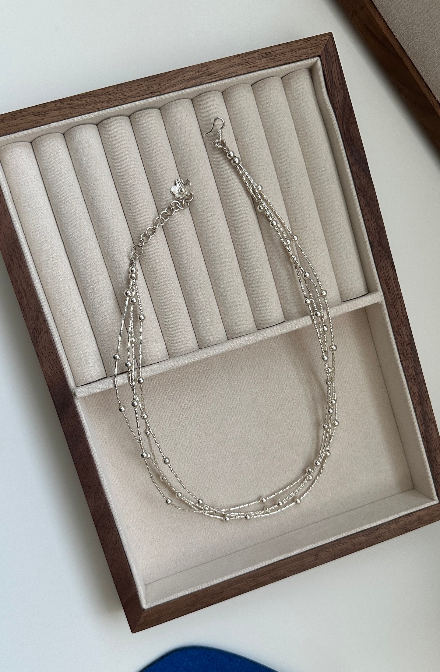 Handmade Multi-Strand Layered Beaded Necklace