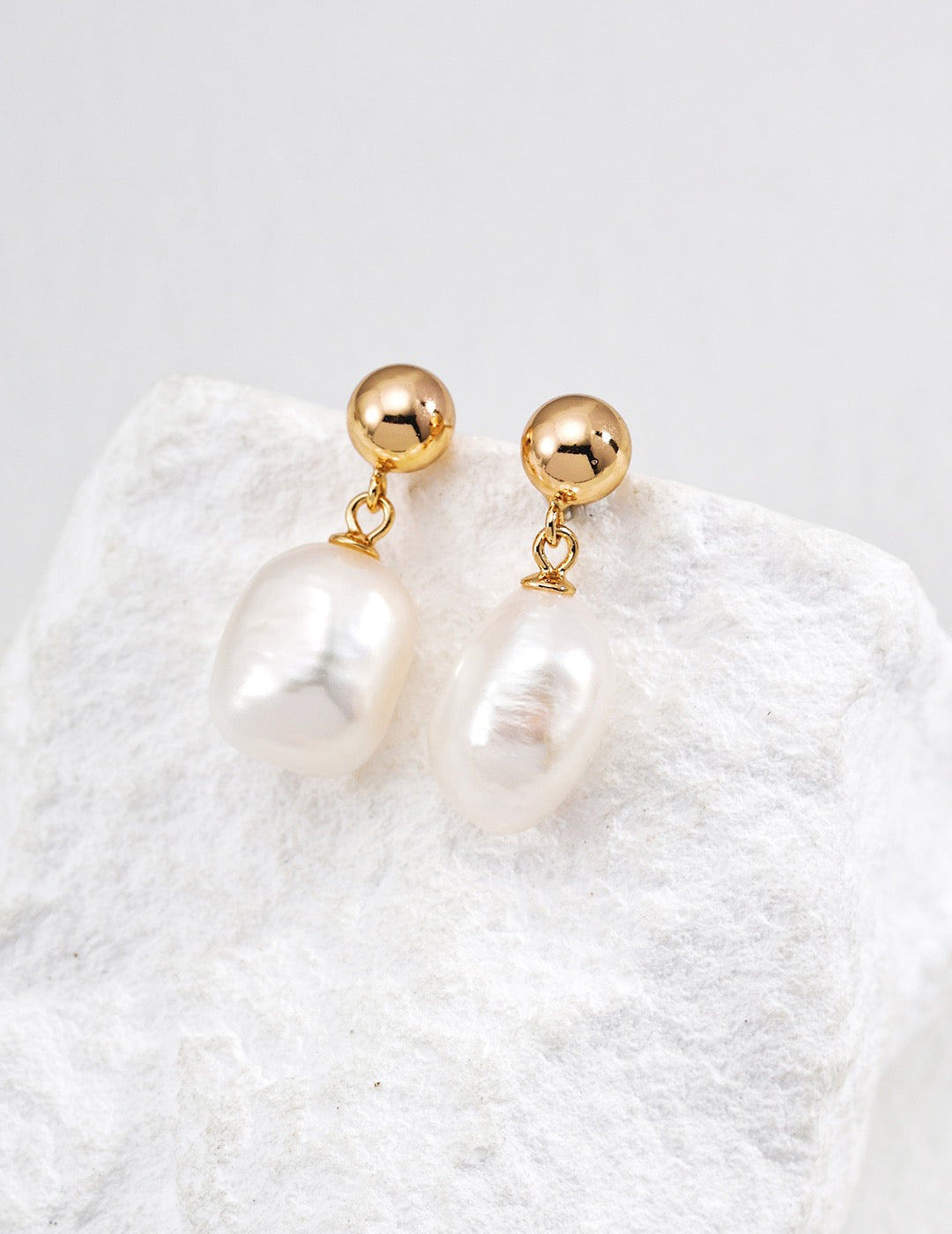 Baroque Pearl Earrings