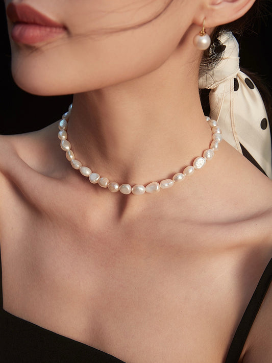 Baroque Pearl  Choker
